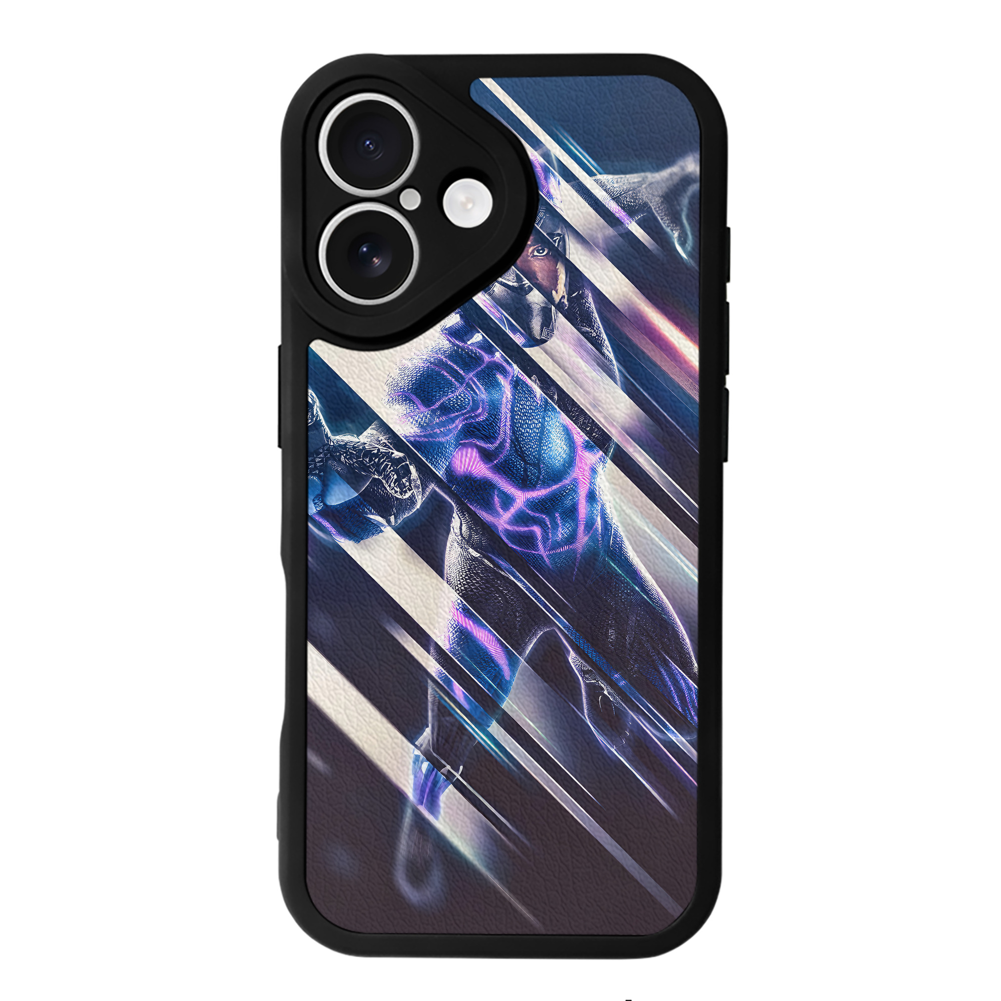 （画像用） アベンジャーズ The Avengers 【iPhone 16シリーズ対応】シリコンスマホケース（レザー調） 材質：シリコン